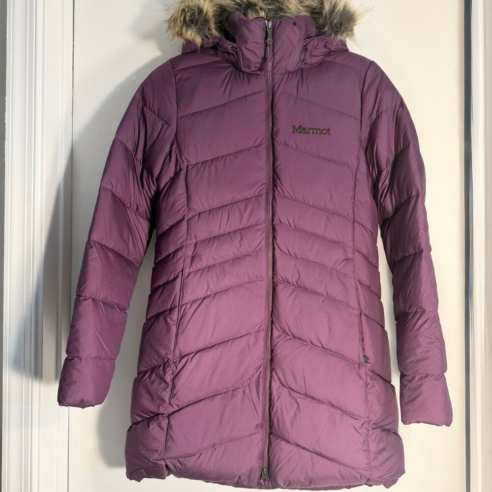 Marmot Montreal WInter Coat Down New WIth Tags, Fig, Women’s XS (small as is)